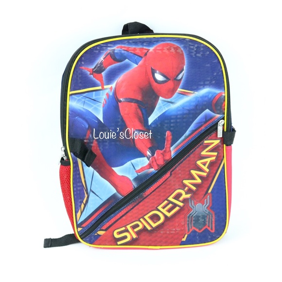 Spider-Man 16 in. Backpack with Lunch Box - Picture 3 of 7